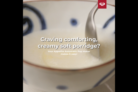 Creamy Soft Porridge with Your Appetite Automatic Pap Maker