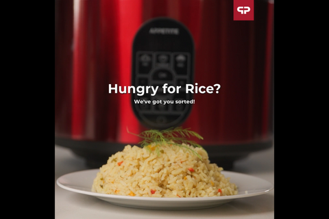 Perfect Seasoned Rice in 3 Stages with the Appetite Automatic Pap Maker Deluxe