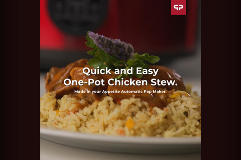 Delicious Chicken Stew in Your Appetite Automatic Pap Maker