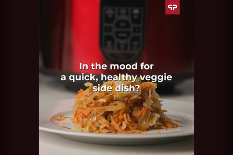 Quick & Easy Stir-Fried Cabbage and Carrot in Your Appetite Automatic Pap Maker