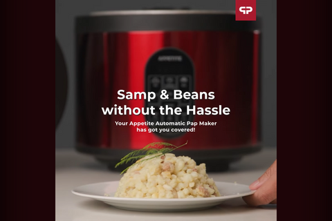 Easy Samp & Beans with Your Appetite Automatic Pap Maker